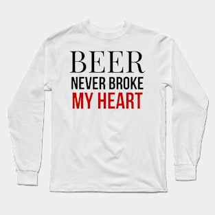 Anti-Valentine's Day Design Long Sleeve T-Shirt